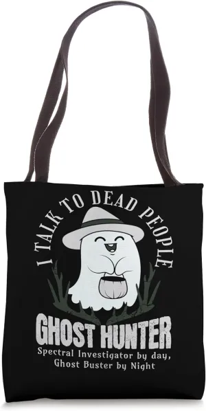 Ghost Hunter Design Paranormal Investigation Tote Bag
