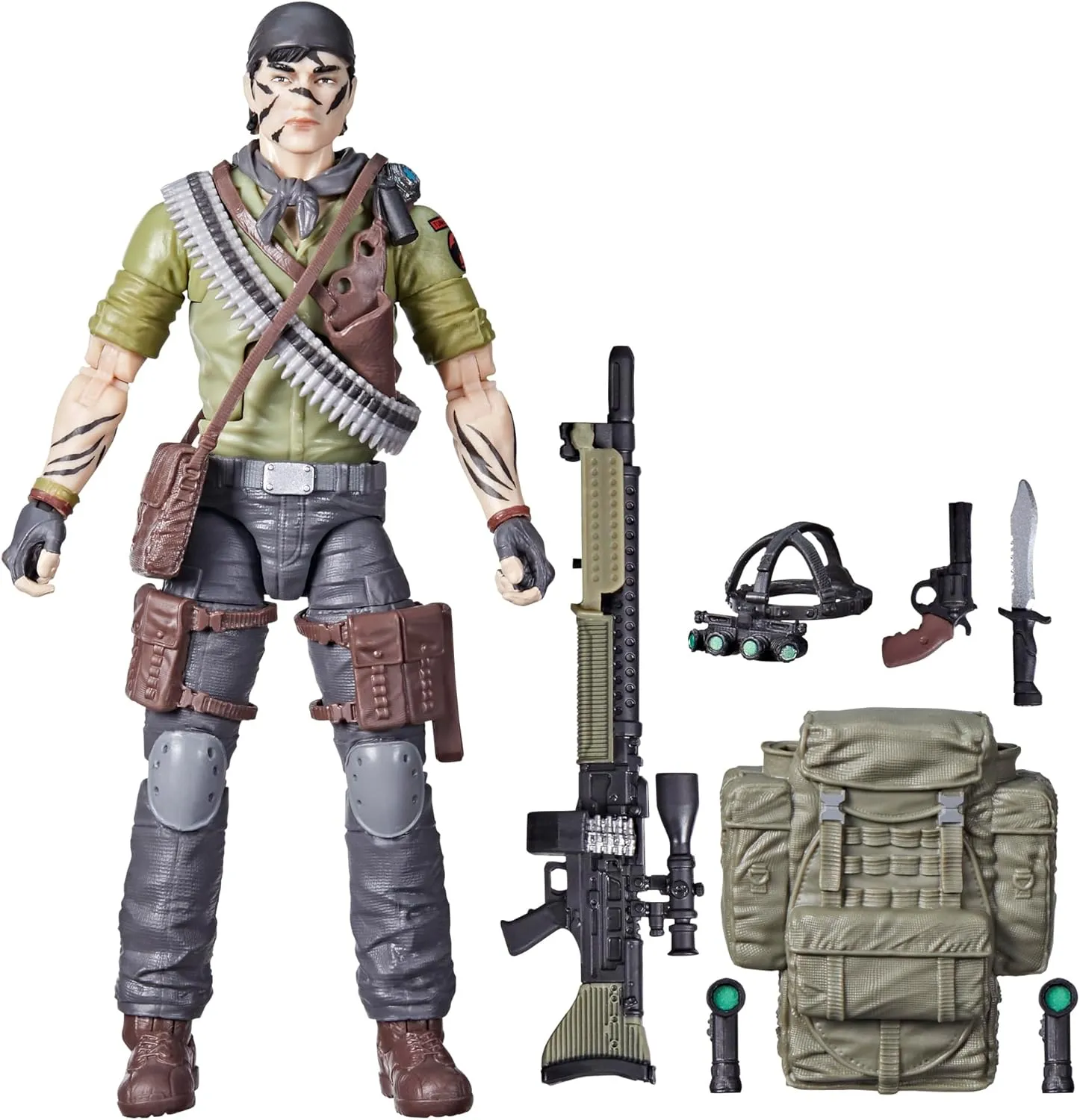 G.I. Joe Classified Series Tunnel Rat, Collectible G.I. Joe Action Figure, 83, 6 inch Action Figures for Boys & Girls, with 9 Accessories