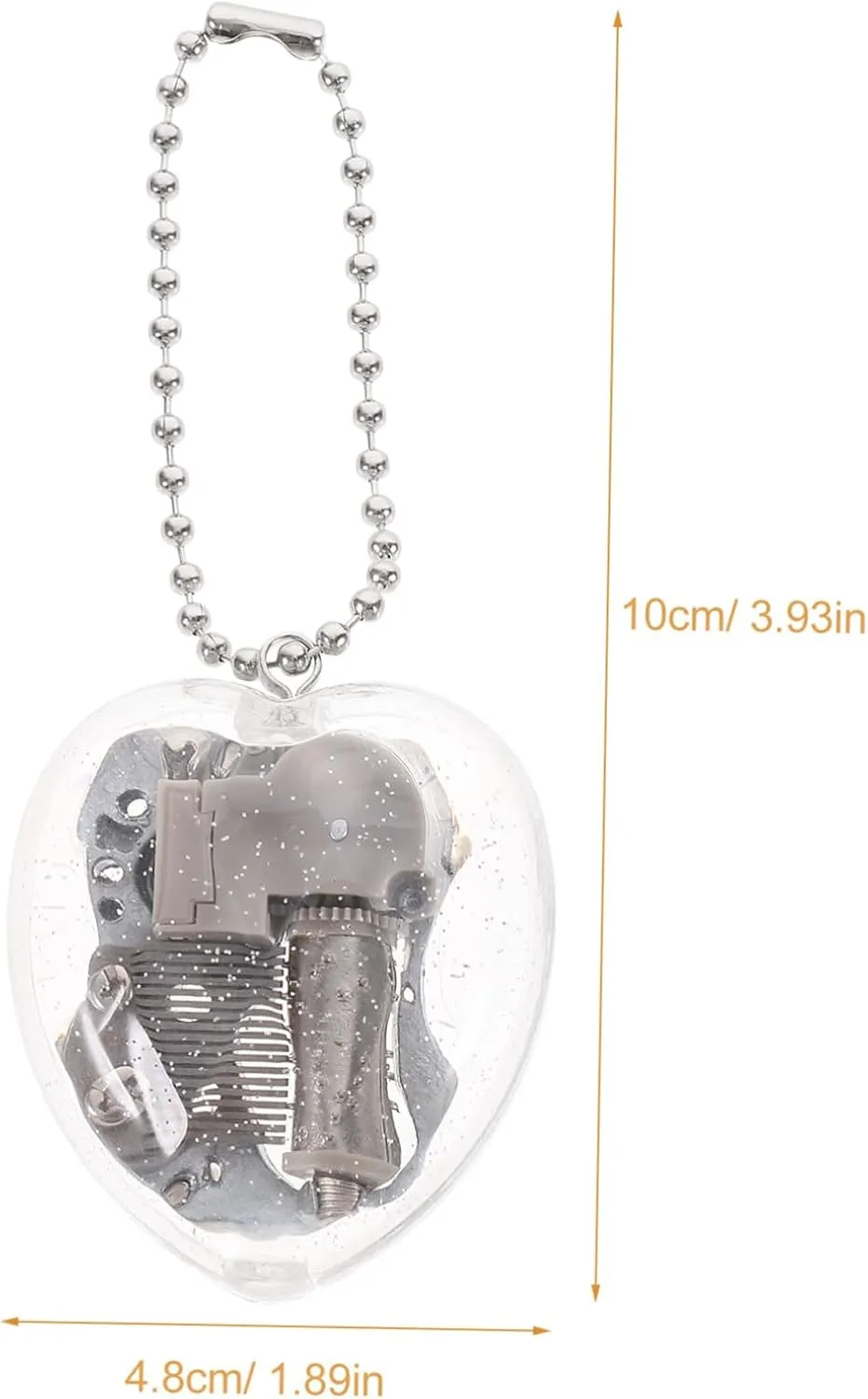 GLEAVI Music Pendant Keychain Charm Decorative Music Keyring for Stylish Handbag Accessory Unique present for