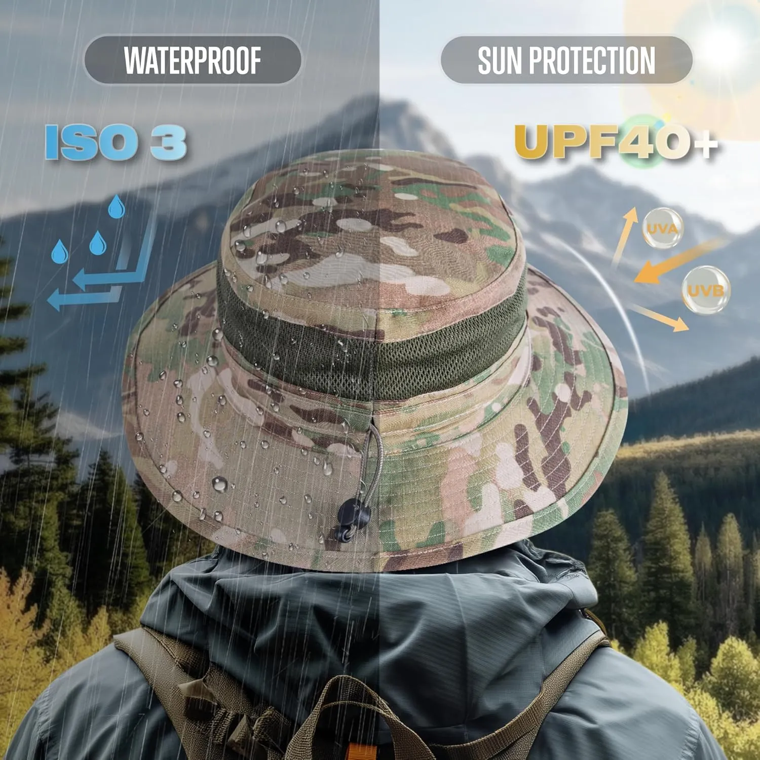 GLORYFIRE Boonie Hat Military Tactical Boonie Hats for Men Women Hunting Fishing Outdoor