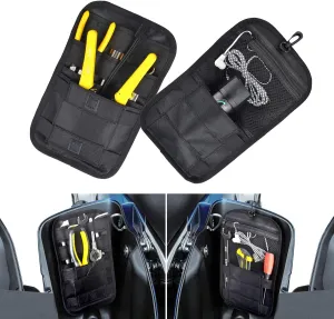 Goldfire Saddlebag Organizer for Road Glide, Internal Tool Storage Porch Saddle Bag Fits for Harley Touring Road King Street Electra Glide 1980-2024 Motorcycle Accessory
