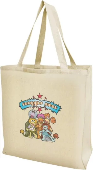 GRAPHICS & MORE Fraggle Rock Cartoon Grocery Travel Reusable Tote Bag