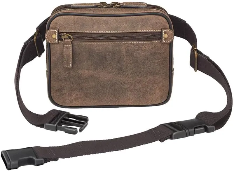 Gun Tote'n Mamas Sling Waist Pack, Distressed Buffalo Brown