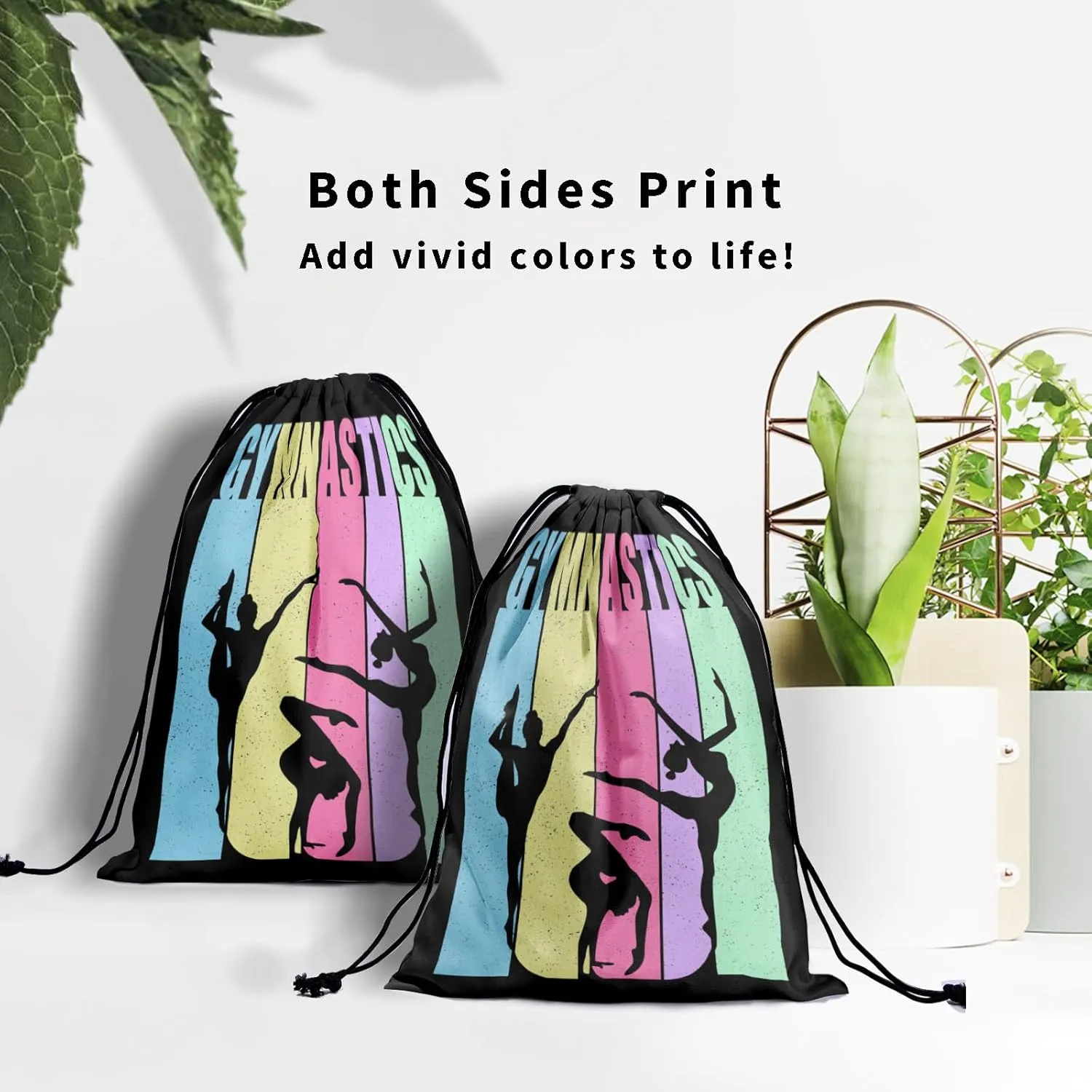 Gymnastics Grip Bag for Gymnasts Gymnastic Drawstring Bag Gym Athlete Bag