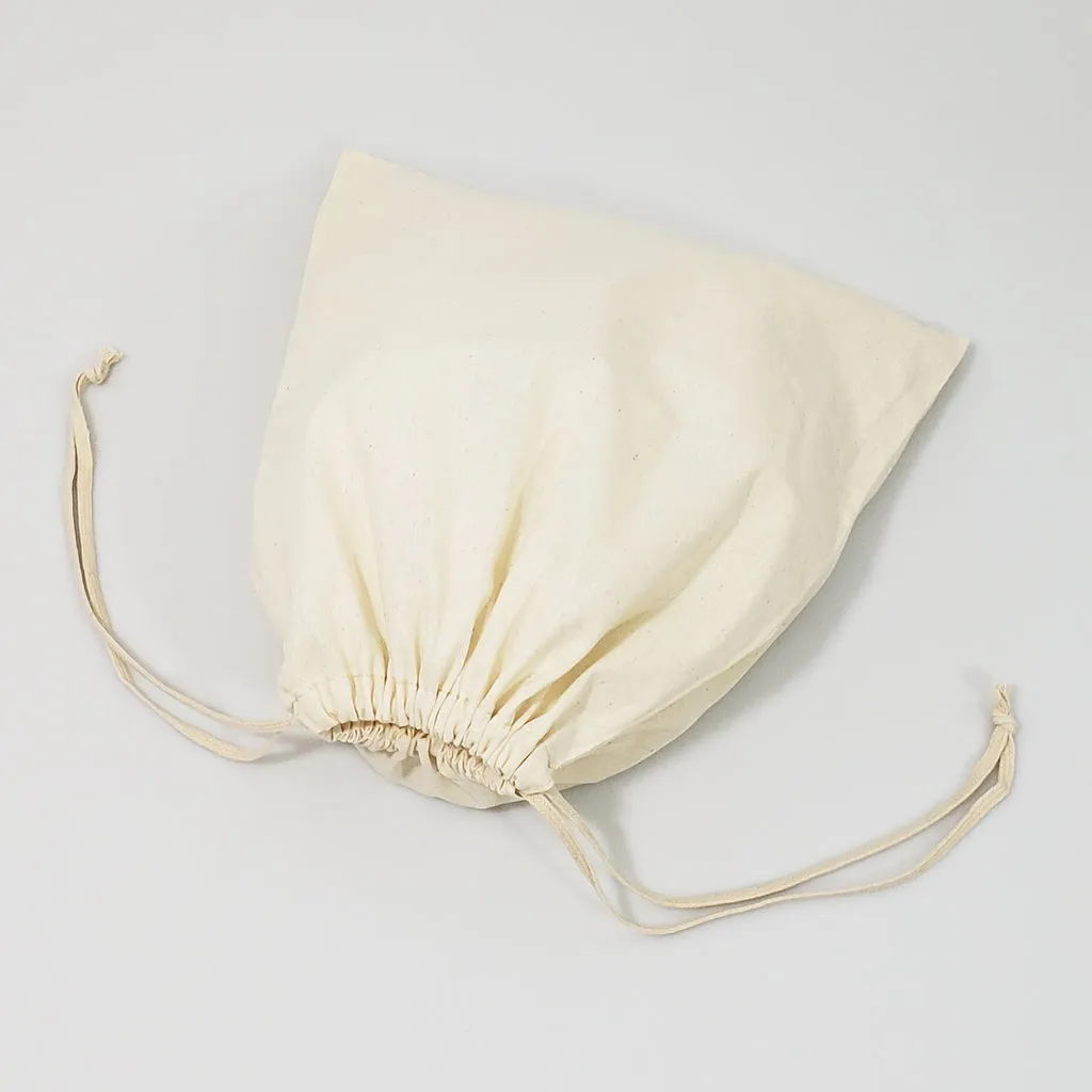 Handmakers white gift potli pouch with Black onam Festivalprint for wedding