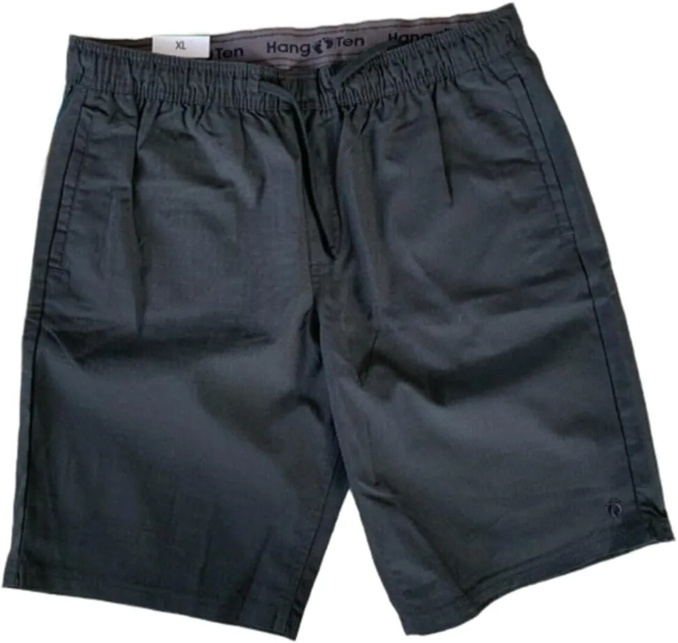 Hang Ten Men's Walkshorts - Drop in in Black | Drop in, XX-Large