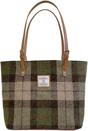 Harris Tweed Large Tote Bag for Women