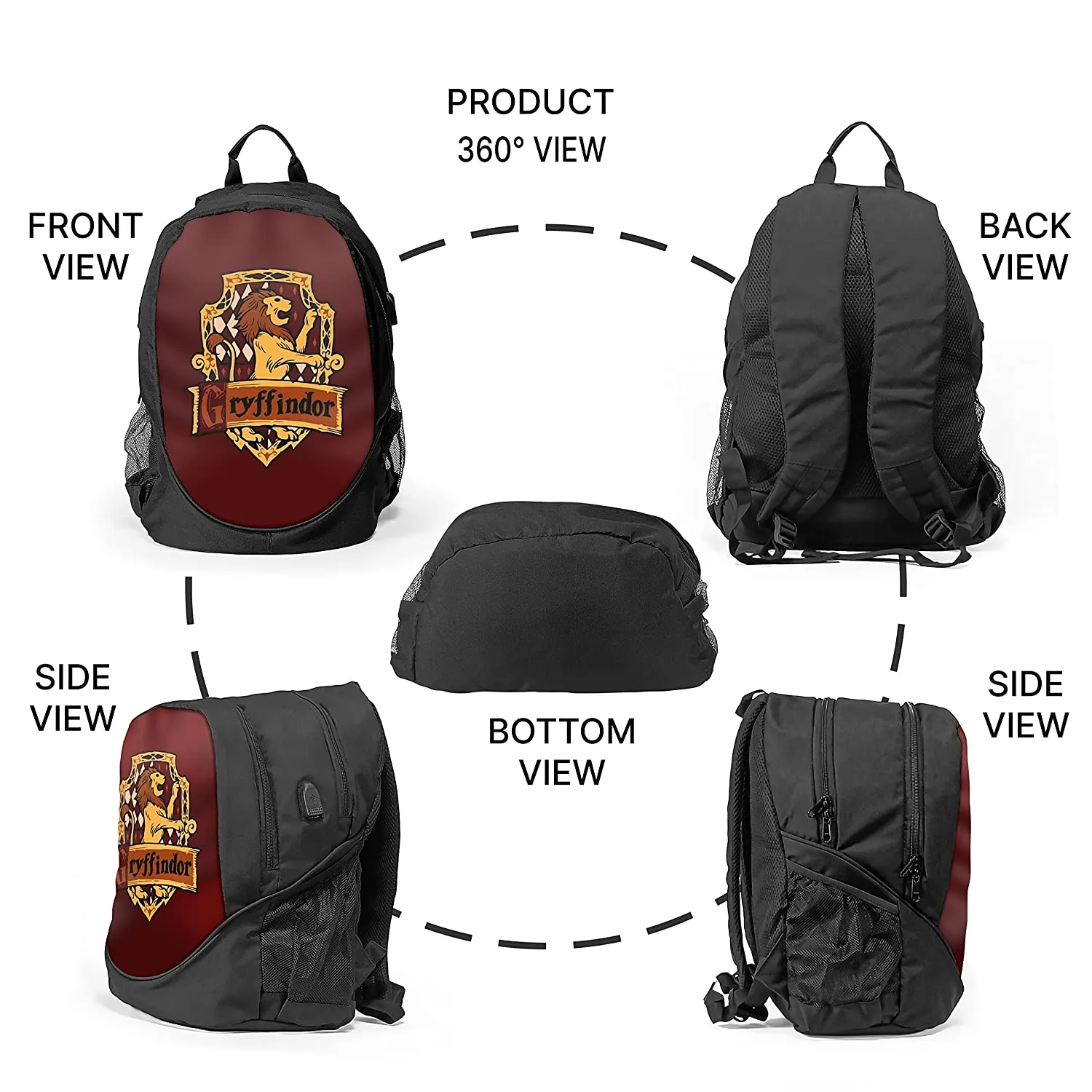 Harry Potter - Multicolor Design Backpacks
