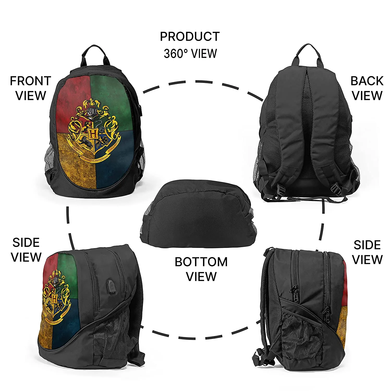 Harry Potter - Multicolor Design Backpacks
