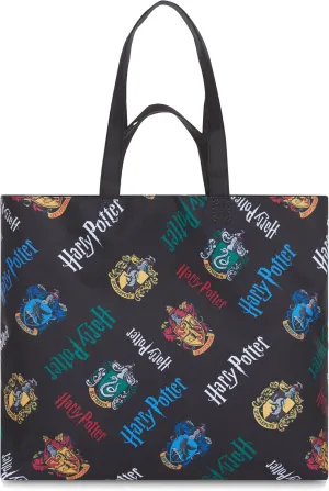 Harry Potter Nylon Tote bag - Girls, Boys, Teens, Adults - All Over Print Single Handle Nylon Tote Handbag