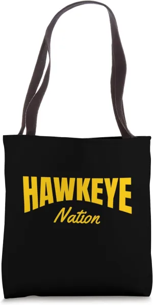Hawkeye Nation Design Tote Bag