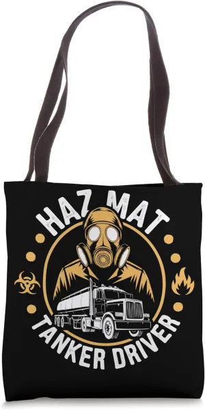 Haz Mat Tanker Driver Pride Design Tote Bag