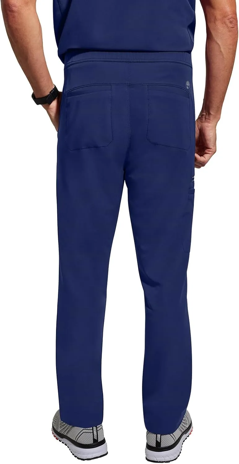 Healing Hands Medical Scrub Pant for Men Noah Bottoms with 7 Pockets, Moisture Wicking, 360° Stretch & Recycled Fibers 9173