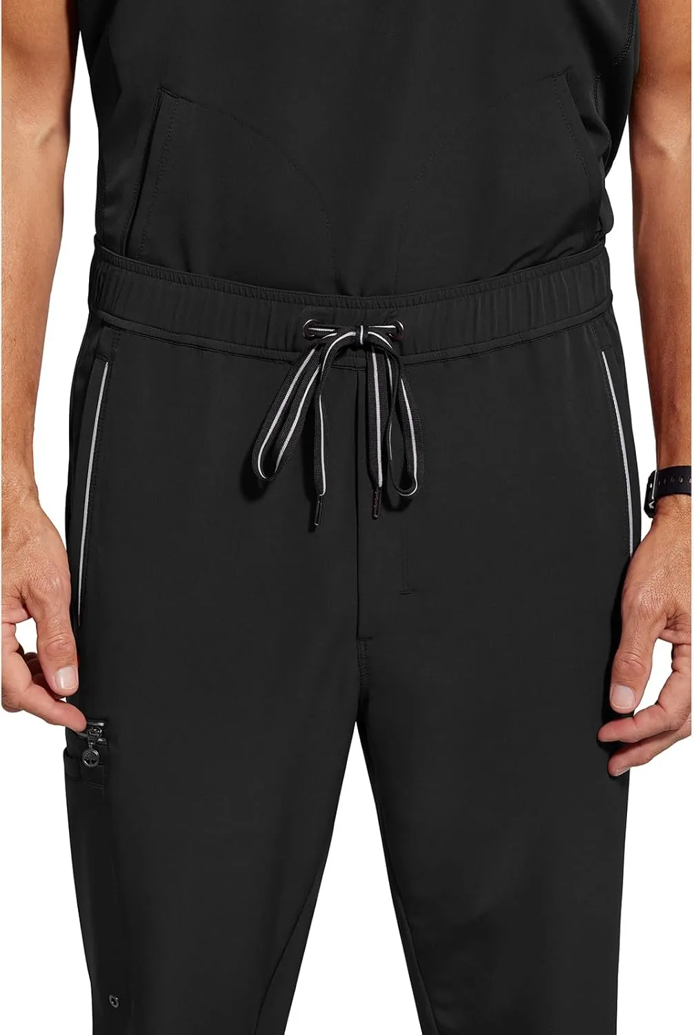 Healing Hands Medical Scrub Pant for Men Noah Bottoms with 7 Pockets, Moisture Wicking, 360° Stretch & Recycled Fibers 9173