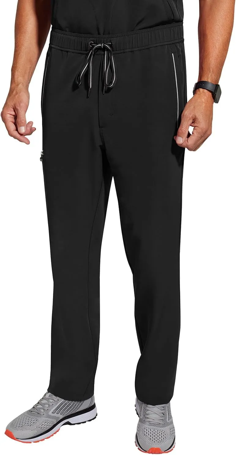 Healing Hands Medical Scrub Pant for Men Noah Bottoms with 7 Pockets, Moisture Wicking, 360° Stretch & Recycled Fibers 9173