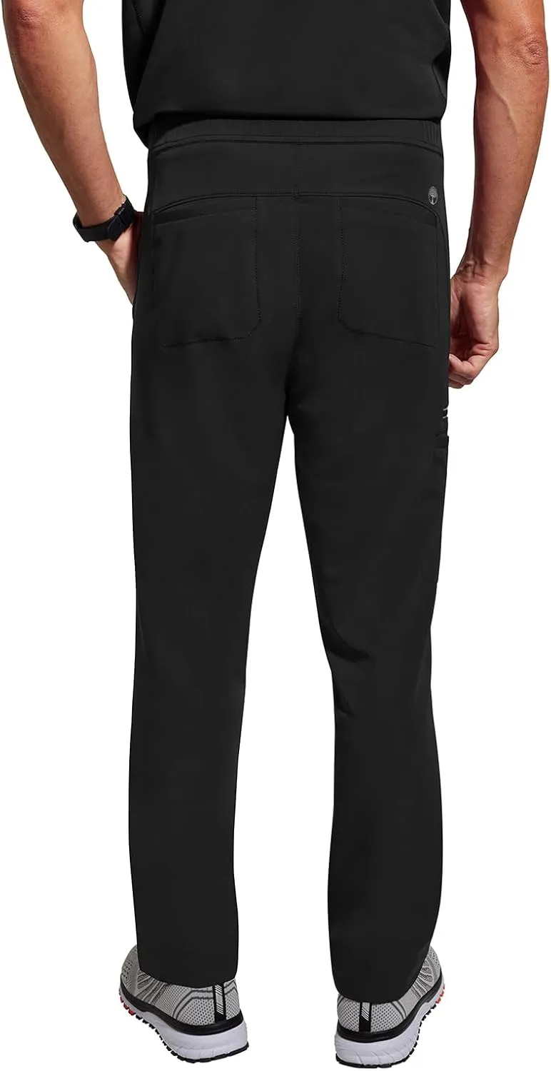 Healing Hands Medical Scrub Pant for Men Noah Bottoms with 7 Pockets, Moisture Wicking, 360° Stretch & Recycled Fibers 9173