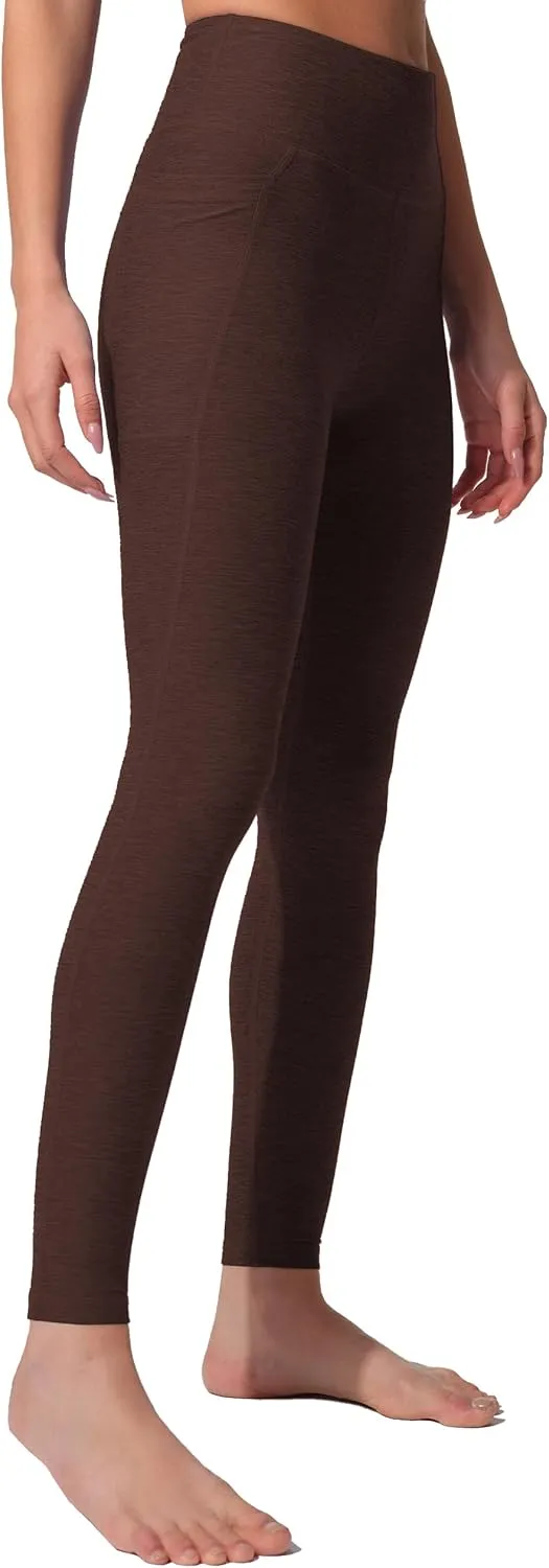 High Waist Yoga Pants with 2 Side Pockets,Ultra Soft Tummy Control Athletic Leggings for Women