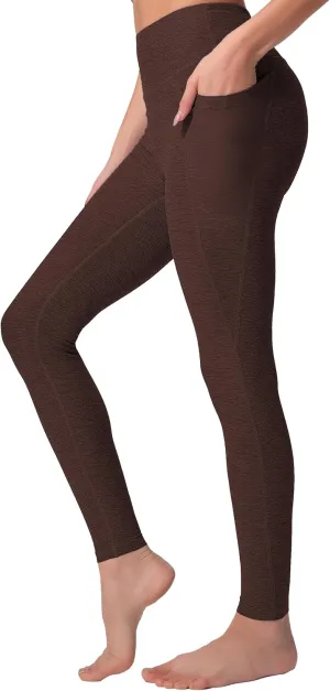 High Waist Yoga Pants with 2 Side Pockets,Ultra Soft Tummy Control Athletic Leggings for Women