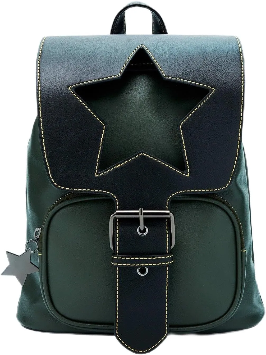Hot Topic Star Cutout Mini Backpack GREEN NONE