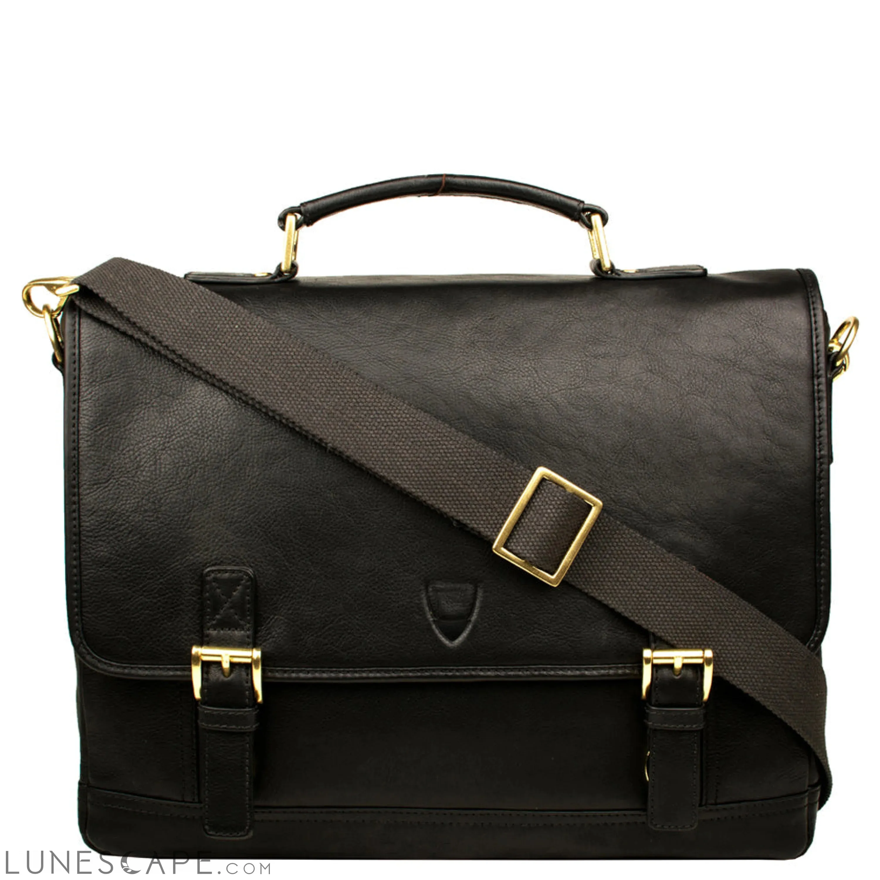 Hunter 15" Laptop Compatible Leather Briefcase