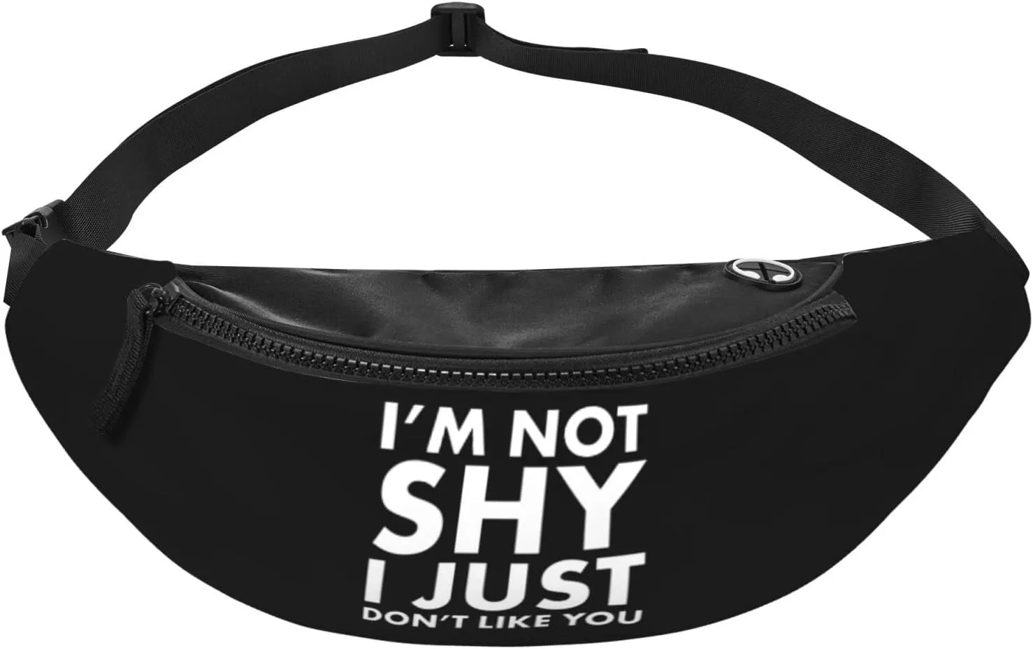 I'M Not Shy I Just Don'T Like You Adjustable Leisure Waistpack Outdoor Sports Running Waistpack Travel Phone Bag