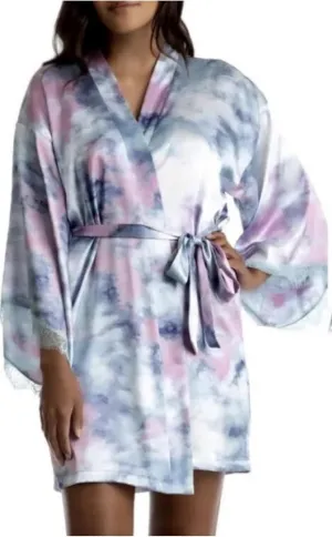 In Bloom by Jonquil Wrap Robe Aqua, XS/Small
