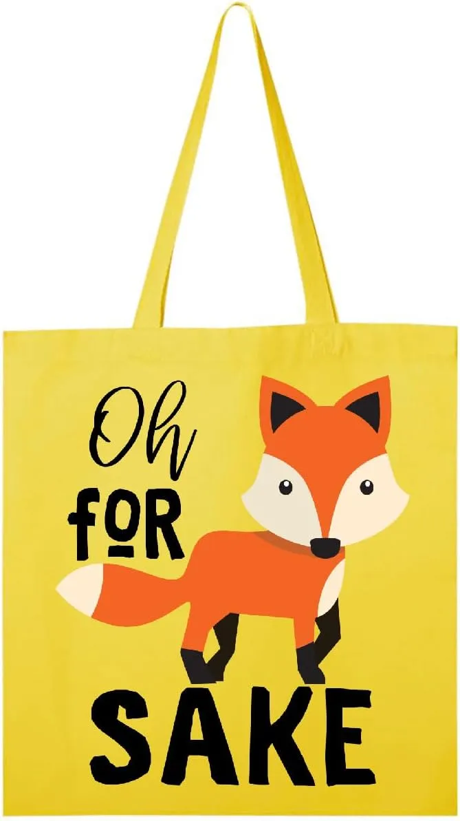 inktastic Oh for Fox Sake Tote Bag