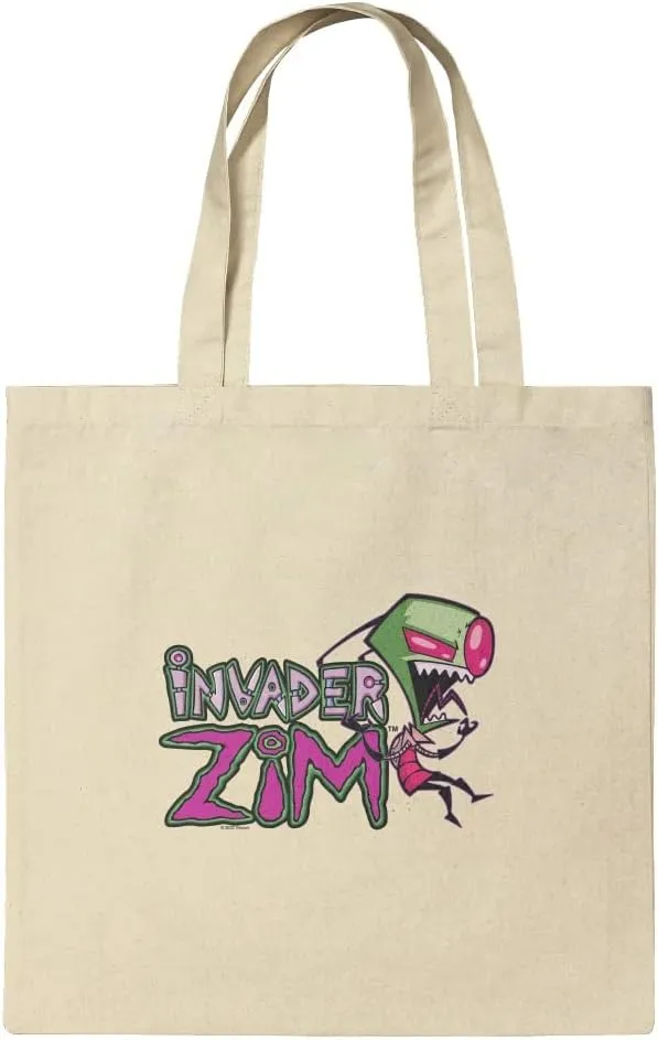 Invader Zim Grocery Travel Reusable Tote Bag