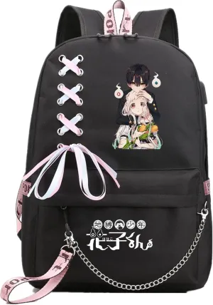 ISaikoy Anime Toilet-bound Hanako-kun Backpack Shoulder Bag Bookbag Student School Bag Daypack Satchel 11