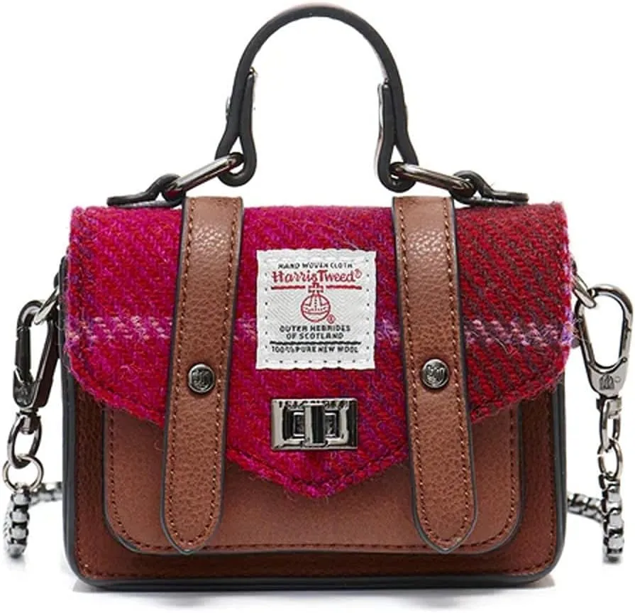 Islander Harris Tweed Wee Satchel, Mini Bag for Women