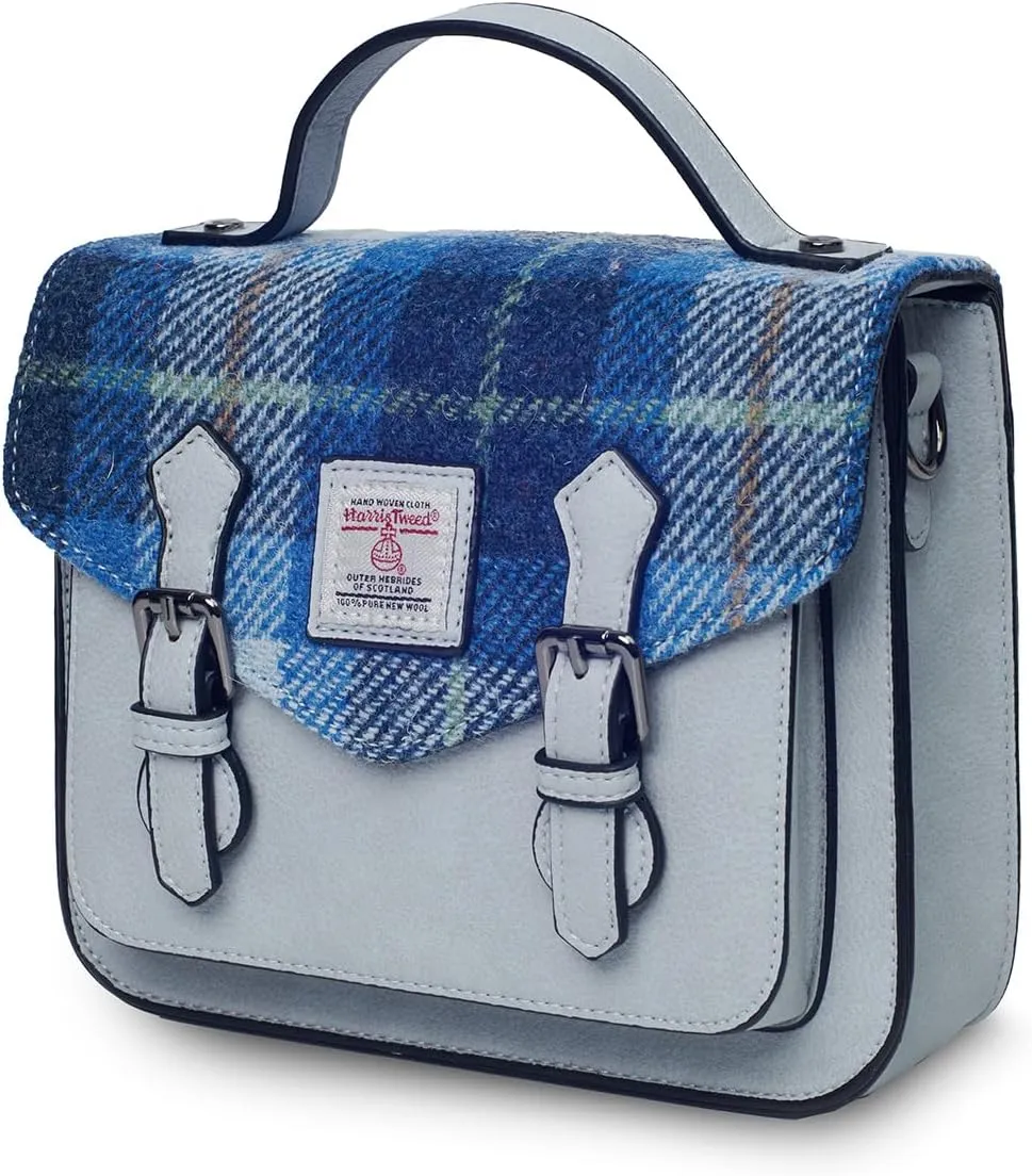 Islander® The Calton Satchel - Ladies Satchel With HARRIS TWEED - Small and Medium