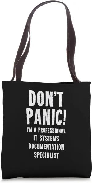 IT Systems Documentation Specialist Tote Bag