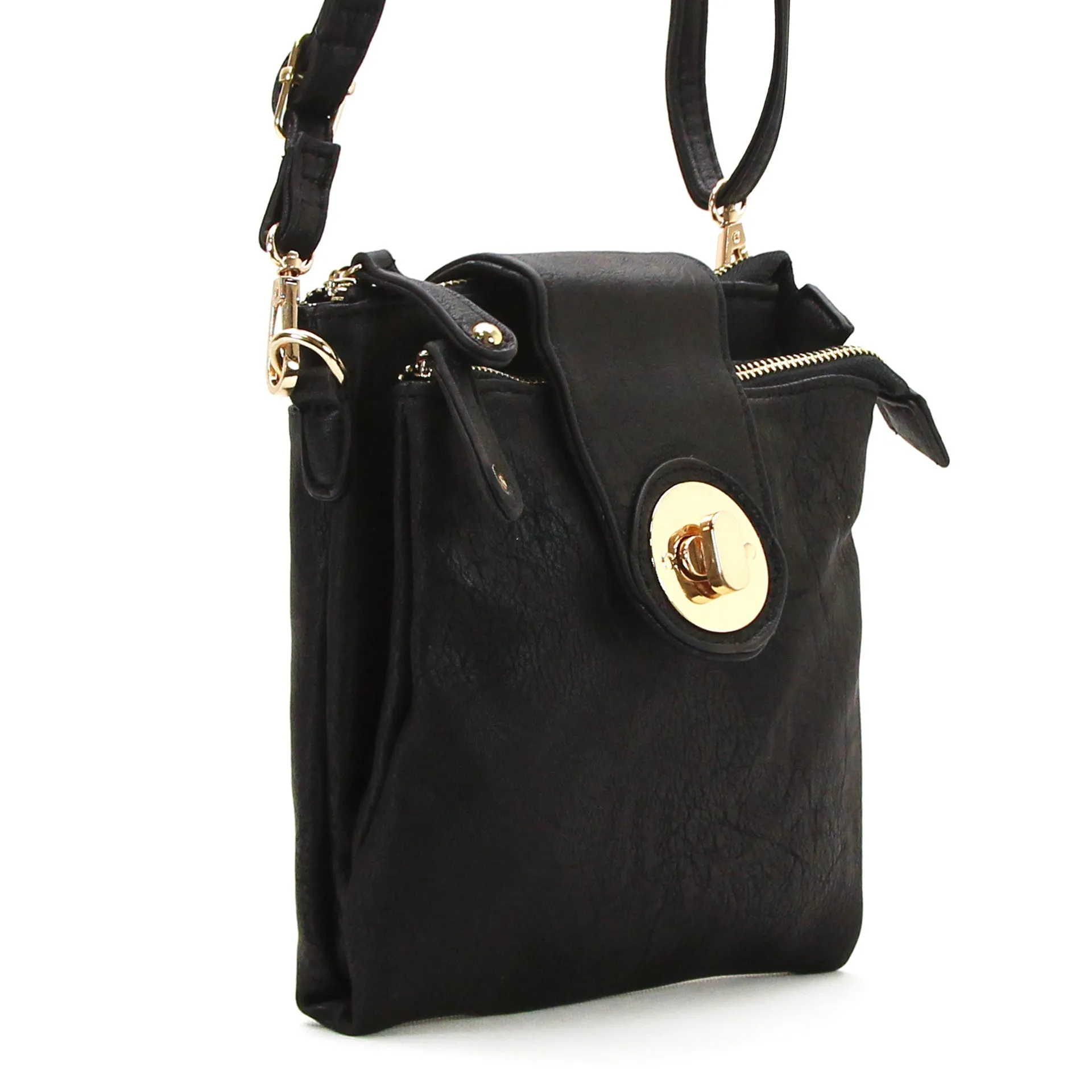 Jade Marie Curious Crossbody - Black