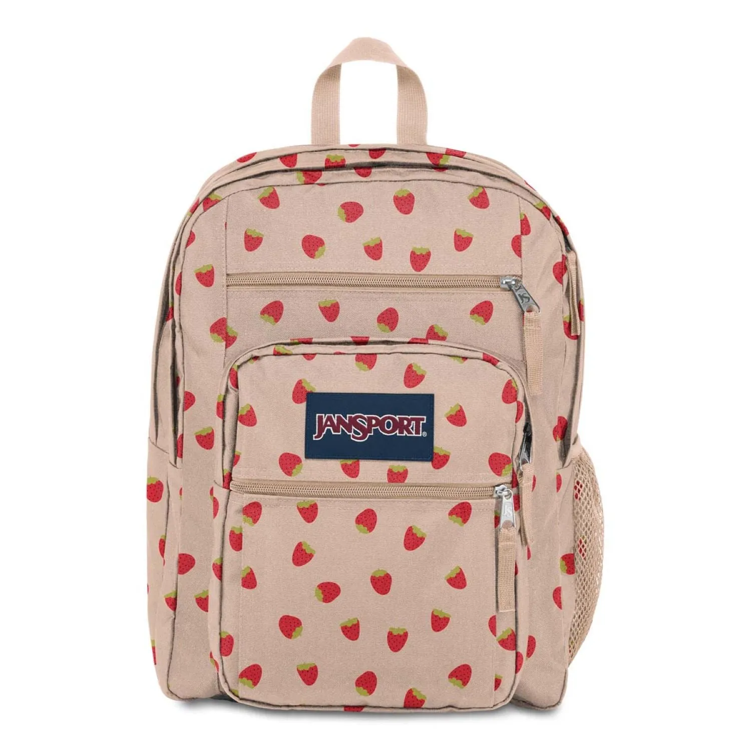 Jansport Big Student Backpack - Strawberry Shower