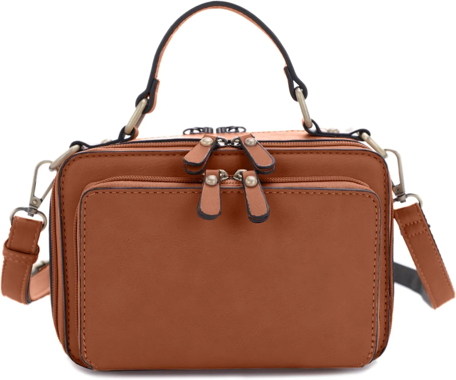 JESSIE & JAMES PANDORA Compact Concealed Carry Crossbody Satchel Purse