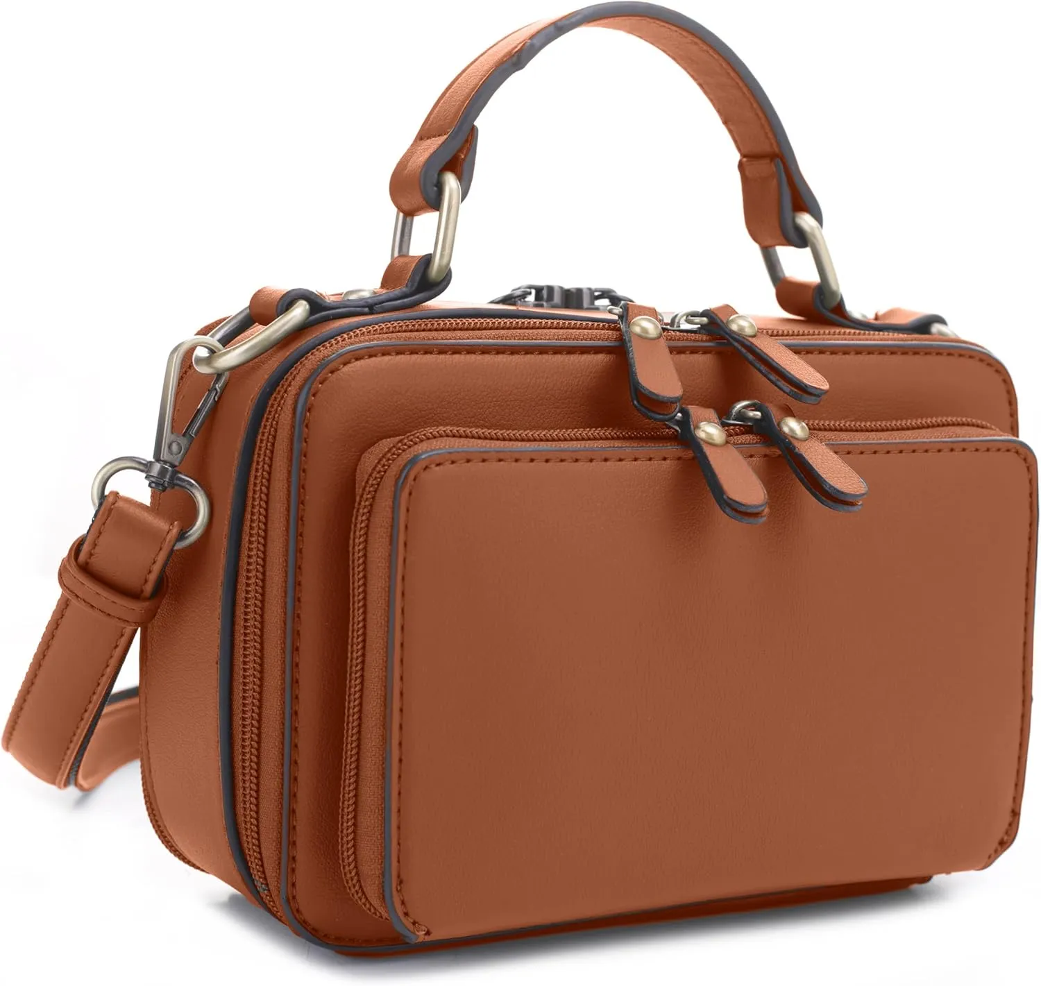 JESSIE & JAMES PANDORA Compact Concealed Carry Crossbody Satchel Purse