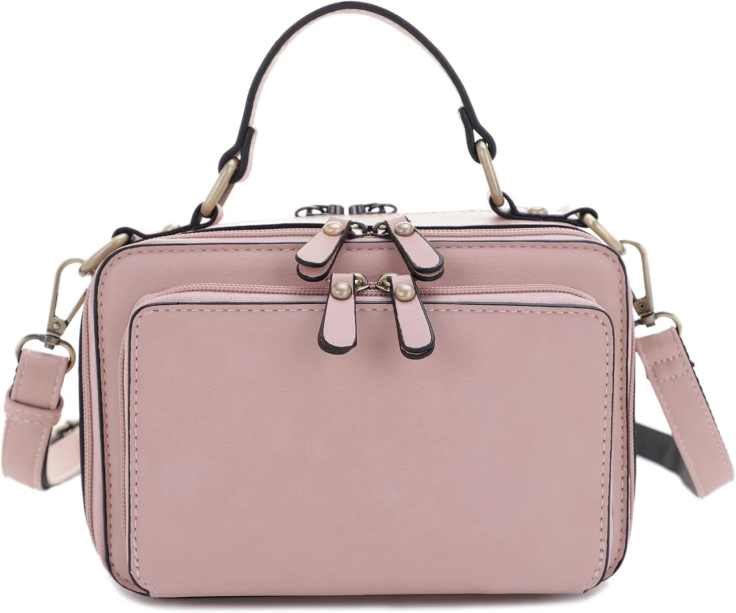 JESSIE & JAMES PANDORA Compact Concealed Carry Crossbody Satchel Purse