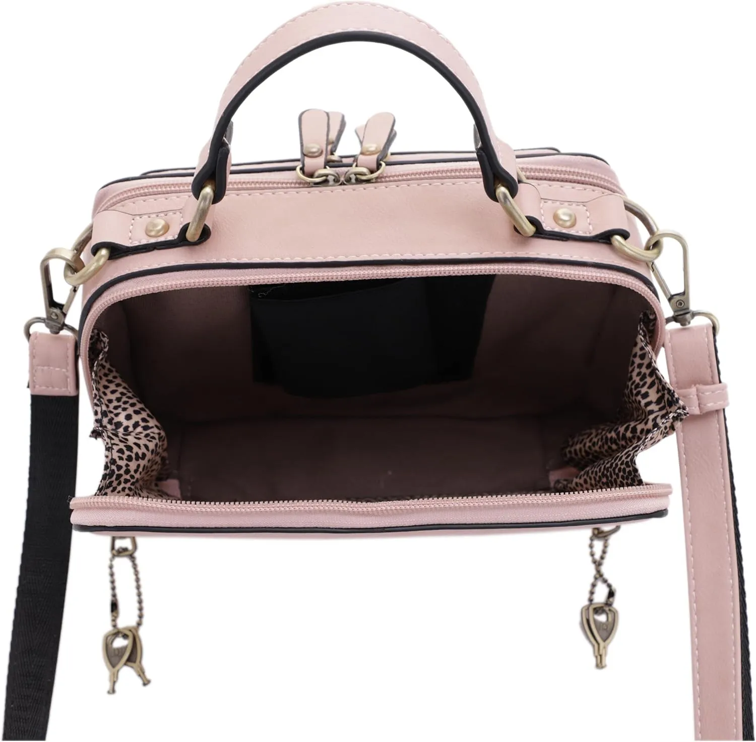 JESSIE & JAMES PANDORA Compact Concealed Carry Crossbody Satchel Purse