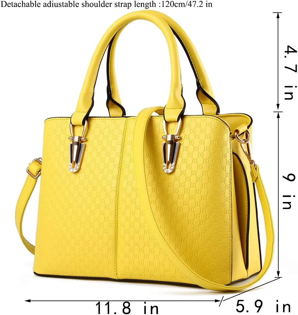 JHVYF Women classics Top Handle Handbag Crossbody Casual Purse Satchel Tote