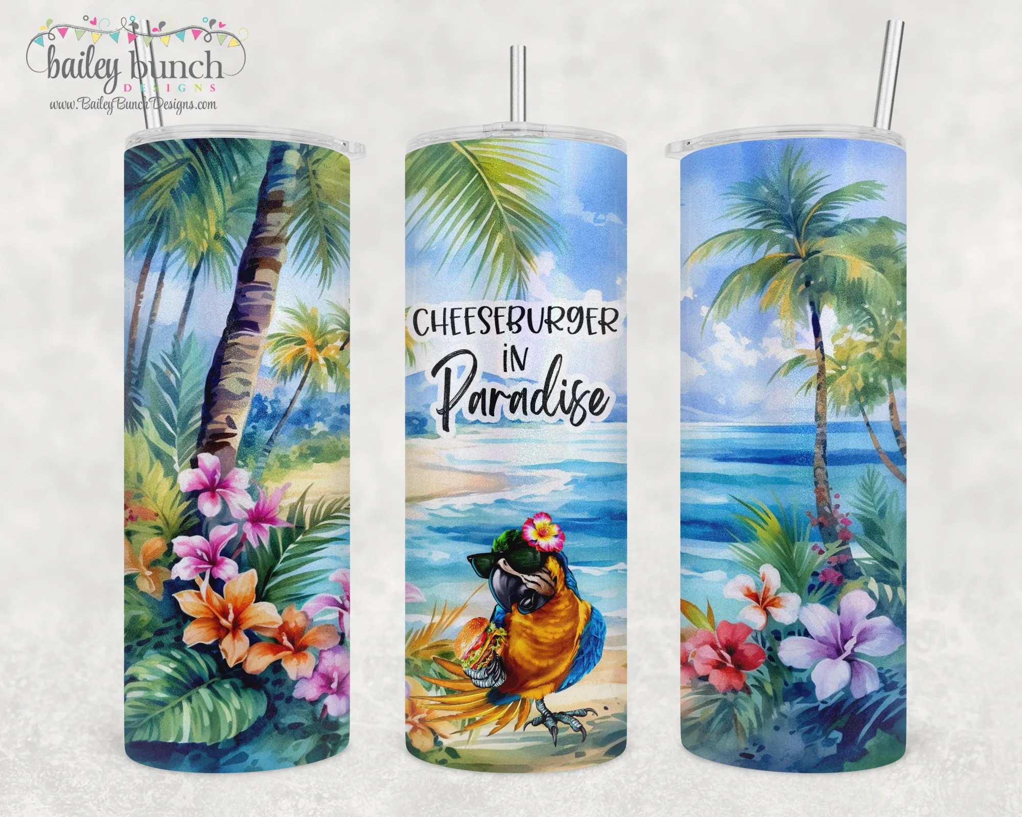 Jimmy Buffett Beach Shimmer Tumbler TUMBBEACH0520