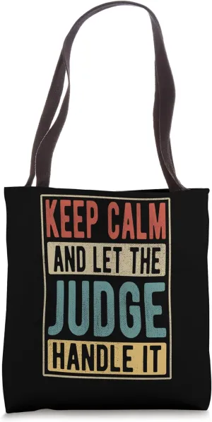 Judge Retro Design - Judge Tote Bag