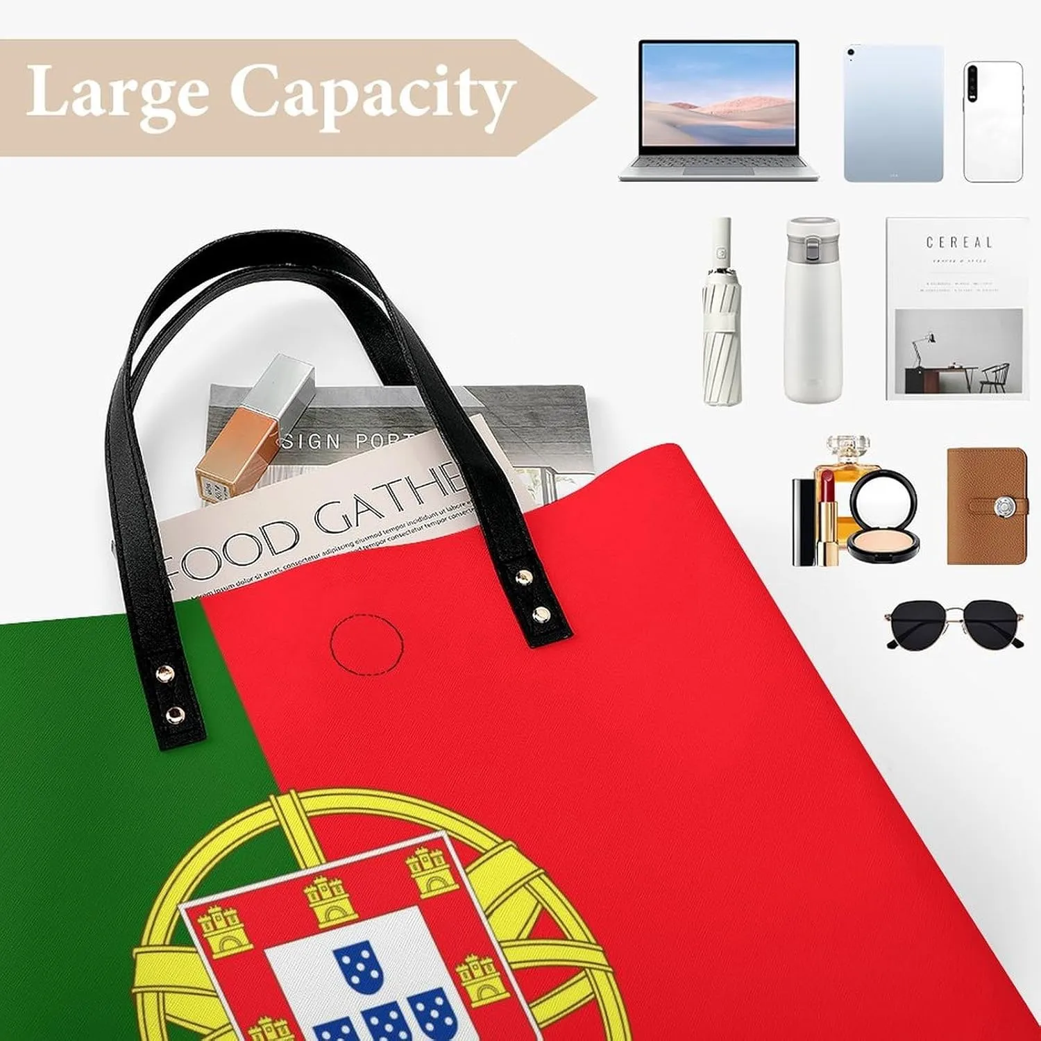Karakalpakstan Flag Women's Hobo Handbag Spacious Leather Tote Bag Perfect for Work and Leisure