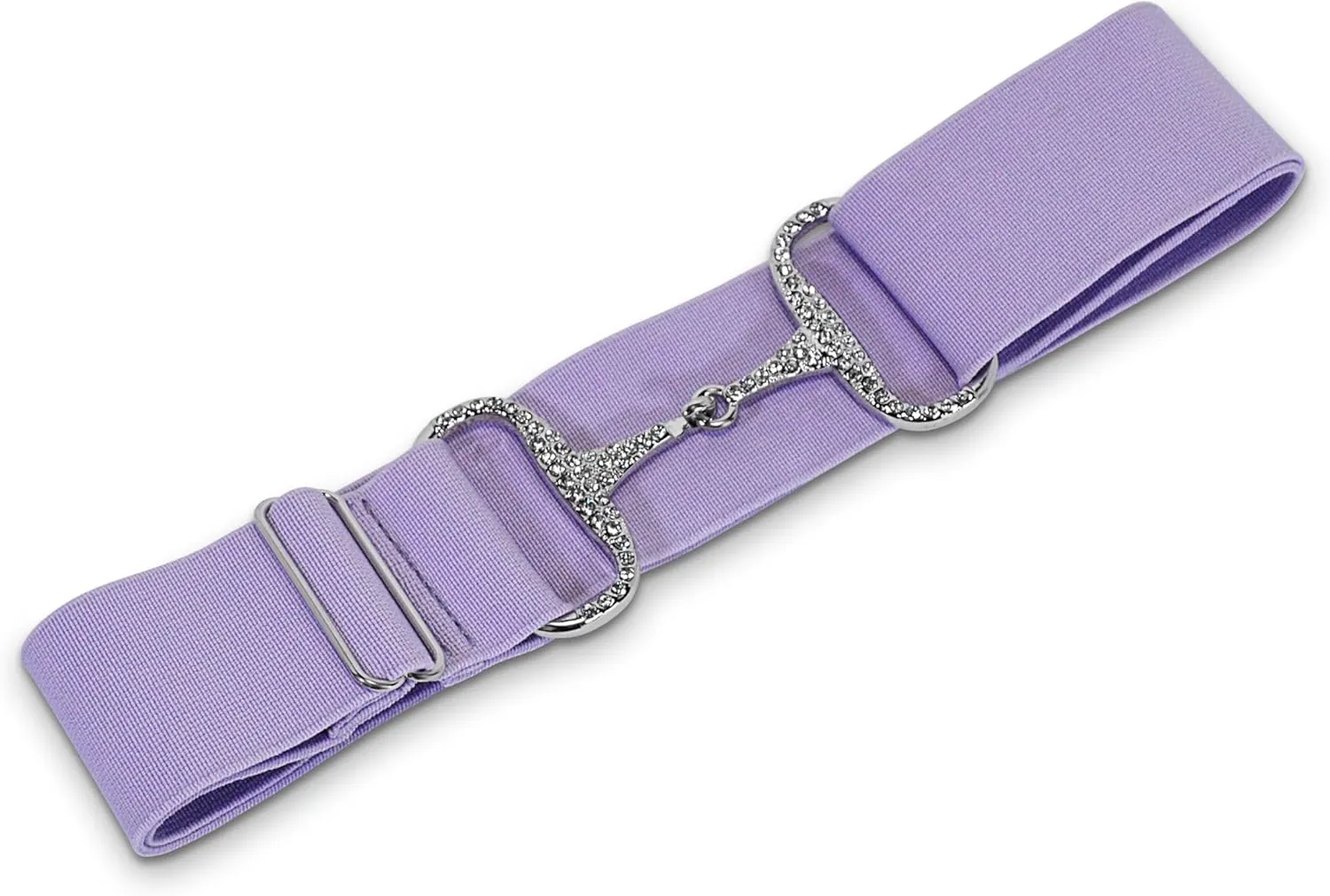 Kids 1.5 inch Equestrian Belt, Adjustable Elastic Belts for Girls, Perfect for Riding Breeches