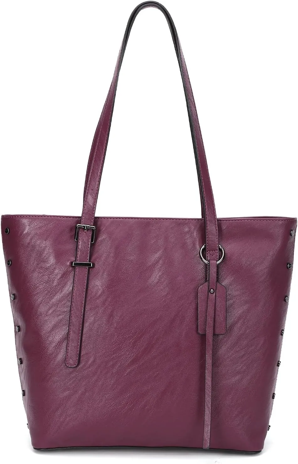 KL928 Handbag for Women Tote Bag PU Leather Large Shoulder Bag Top Handle Satchel Purses 2Pcs Set