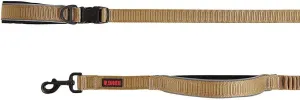 KONG Reflective Shock Absorbing Hands-Free Bungee Dog Leash 6' (Tan)
