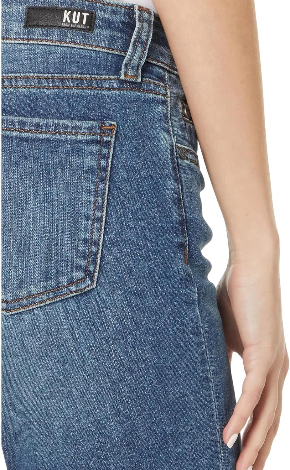 KUT from the Kloth™ Catherine Boyfriend Women’s Jeans – Blended Fabric – Mid Rise – Five Pocket Design