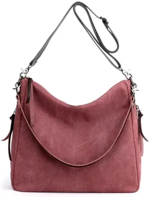 Large Capacity Messenger Satchel Tote Handbag Crossbody for Women Canvas Shoulder Purse