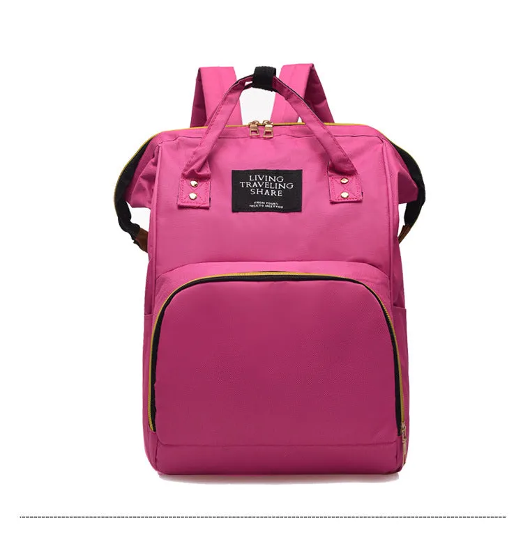 Large Capacity Waterproof Mother Diaper Fashion Backpacks