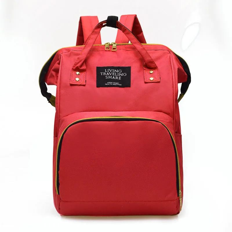 Large Capacity Waterproof Mother Diaper Fashion Backpacks