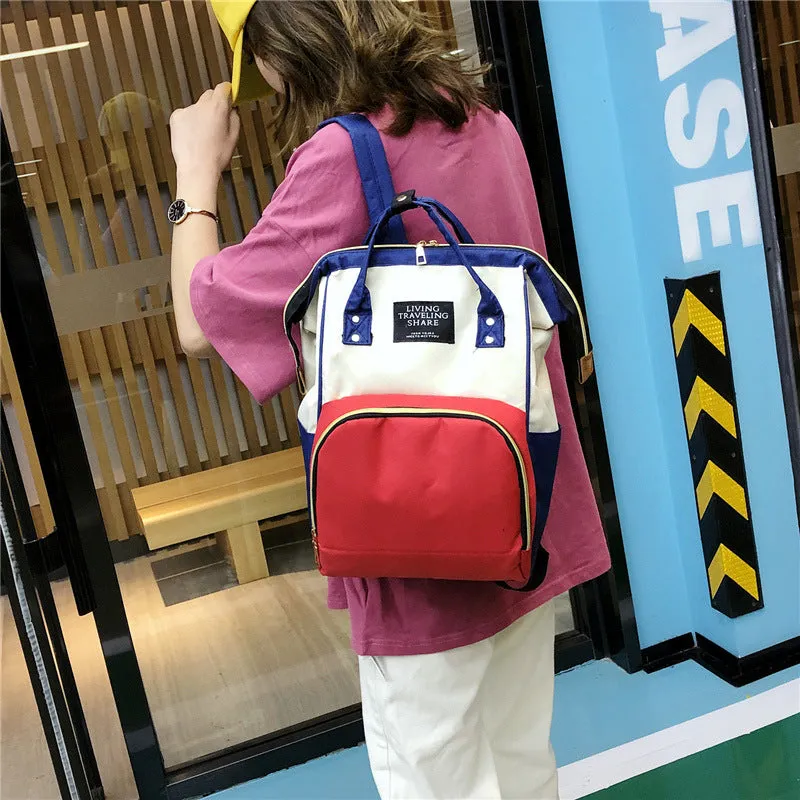 Large Capacity Waterproof Mother Diaper Fashion Backpacks